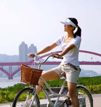 盘点夏季瘦腿的最快方法 骑自行车让你瘦腿又瘦腰
