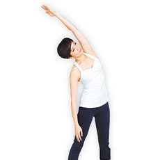 日本腹式呼吸减肥法 简单伸展运动强效塑身