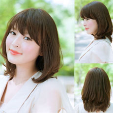 韩式中发烫发发型图片 时尚装扮从头开始