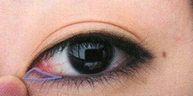 双眼皮眼线的画法步骤图 助你达到深邃的电眼效果