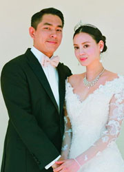 林建岳女儿林恬儿结婚照片 嫁香港名人何国柱儿子何正德