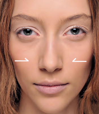 不同脸型的腮红画法 让圆脸方形脸蛋形脸瞬间变小