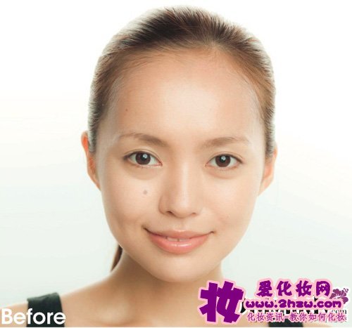 日本模特演绎怎样贴假睫毛最自然