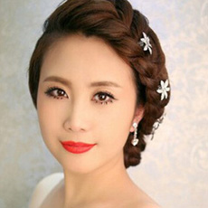 2015最新韩式新娘妆面图片 简约优雅风范