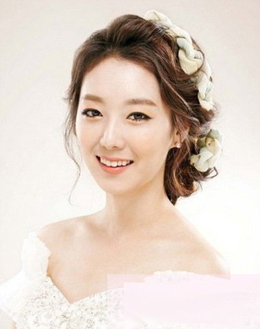 韩式新娘发型设计图片推荐 在婚礼当天让你惊艳全场