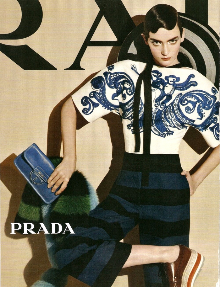 时尚回顾Prada 2011春夏广告大片 时尚帅气广告