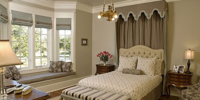 带飘窗的卧室装修效果图 打造完美休息角落
