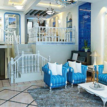 地中海小户型装修效果图案例 温馨小居室