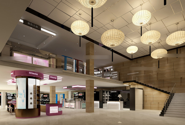 商场设计效果图 打造优雅休闲中心