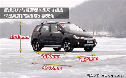 景逸SUV车型有望北京车展上市 或售价9万-11万元