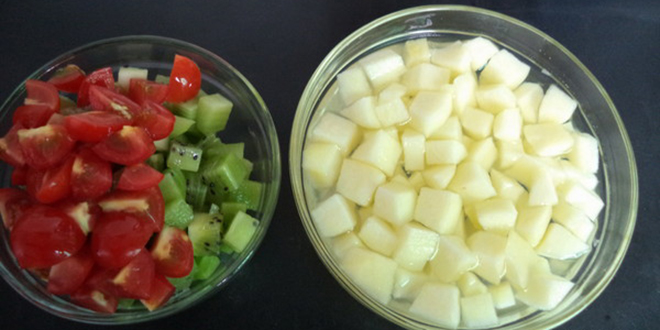 做水果沙拉的方法 教你简直制作水果沙拉