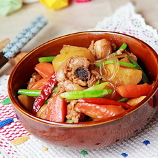 韩国安东炖鸡的做法 古城安东市传统料理