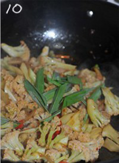 香锅花菜的家常做法 营养价值解析