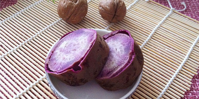 紫薯的功效与作用 还富含硒元素和花青素