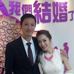 杨千霈登记结婚 老公何家杰是纺织业富二代