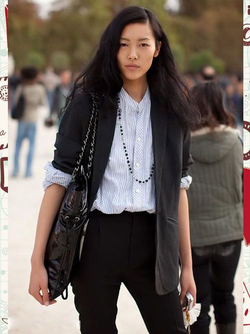 名模刘雯最新街拍元素推荐 引领2013欧美最新街拍时尚