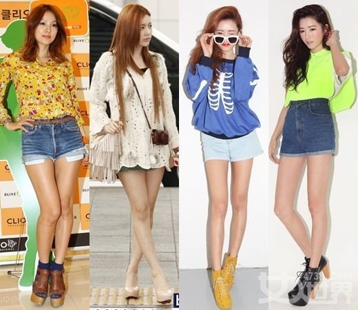 韩国女星穿搭示范 看普通牛仔单品如何备受瞩目
