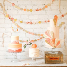 怎样布置婚礼蛋糕台 打造婚礼上独特的亮点