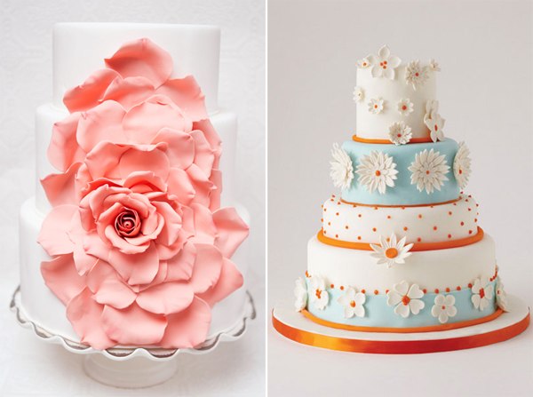 奢侈婚礼蛋糕图片 用甜蜜诠释幸福与美丽