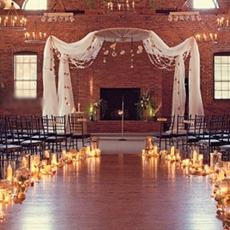 烛光婚礼策划 让新人享受烛光带来的温馨与浪漫