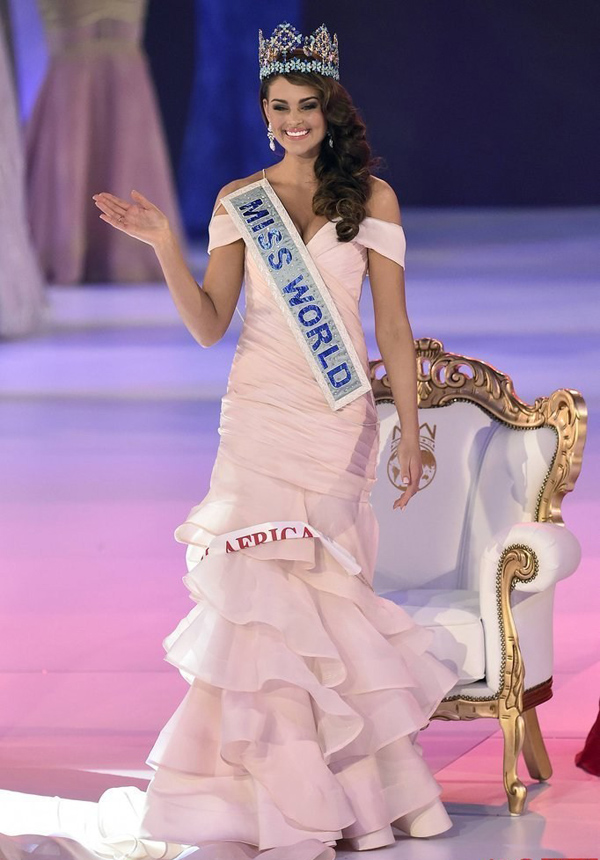 2014世界小姐总决赛 南非小姐Rolene Strauss夺冠