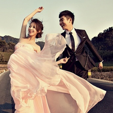 拍摄韩式婚纱照技巧 心情造型很重要