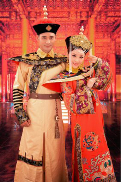 中式婚纱照风格解析 追求时尚个性