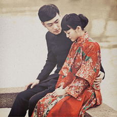 中式婚纱照风格解析 追求时尚个性