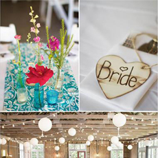 欣赏主题婚礼布置图片 打造出不同主题的浪漫婚礼
