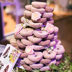 紫色主题婚礼现场布置 最梦幻婚礼炼成记