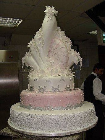 婚礼蛋糕图片赏析 看那不同类型的婚礼蛋糕
