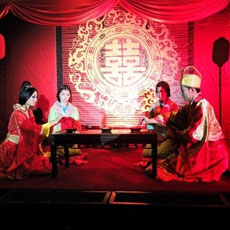 传统汉式婚礼流程步骤 体现大气磅礴场面